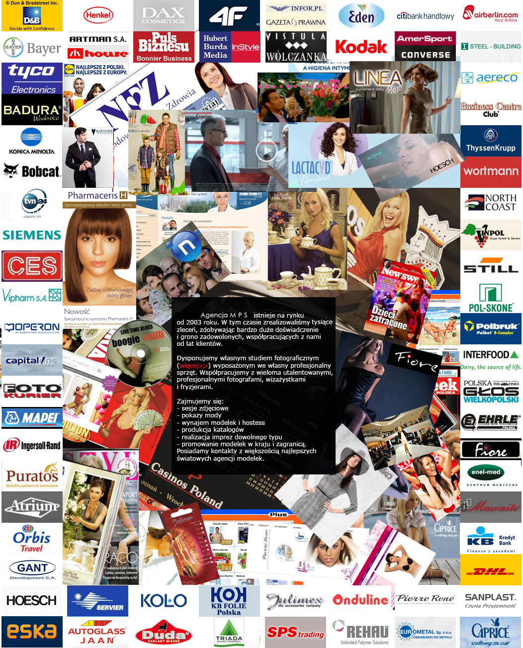 models agency clients